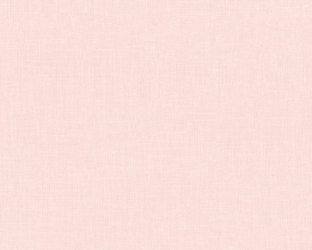 Meika Linen Structure Wallpaper in Pink by BD Wall