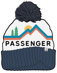 Passenger Recycled Bobble Hat - Vintage White