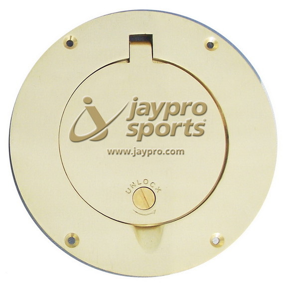 Jaypro PVB 75S Floor Sleeves with Brass Cover (3 1...