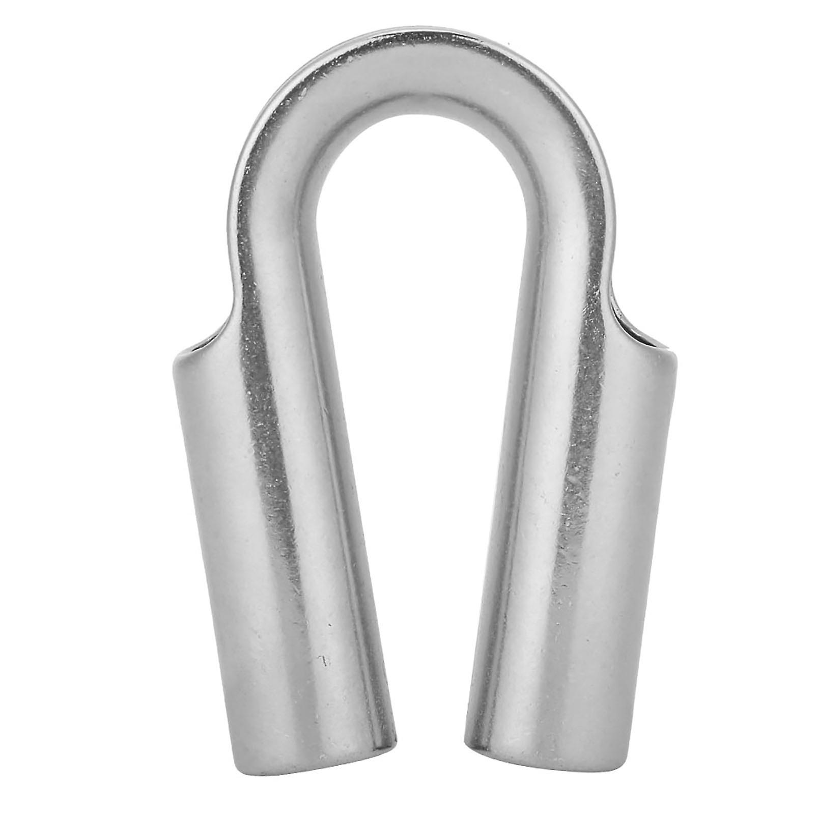 304 Stainless Steel Tube Thimble For Winch Rope Boating Accessories(12mm 1pcs)