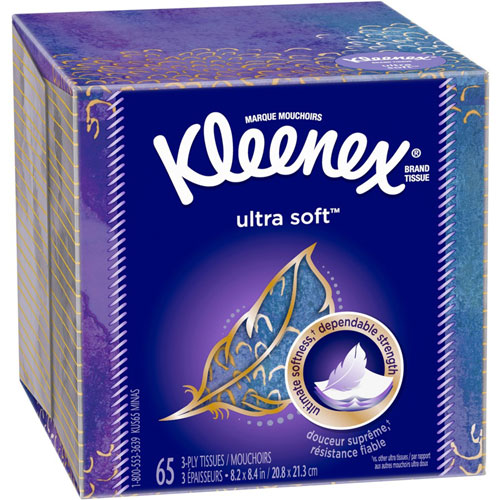 Kimberly-Clark Kleenex Tissues |Ultra Soft，Kleenex，8-1