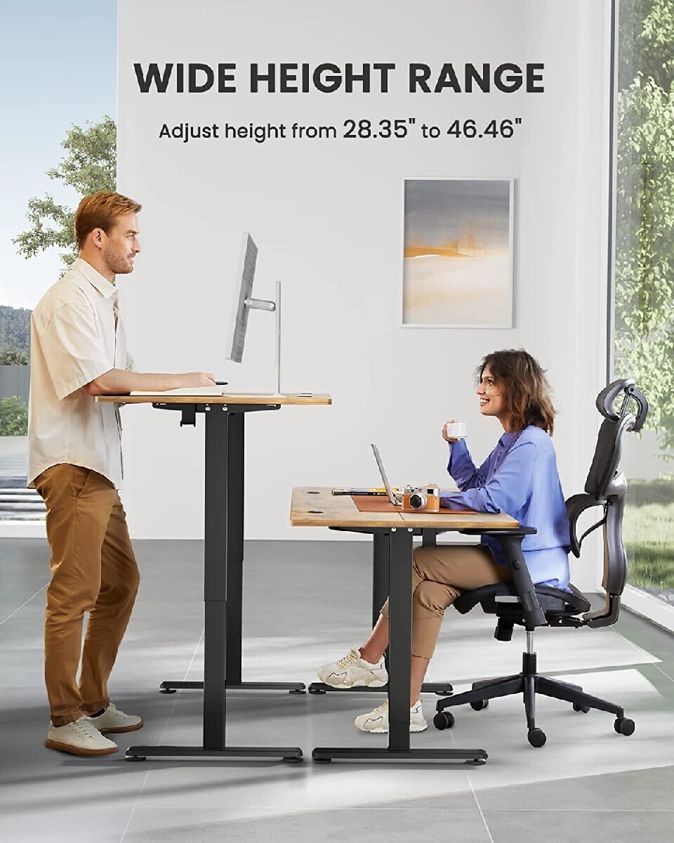 Clearance Sale-Height Adjustable Electric Standing Desk,Memory Computer Home Office Desk