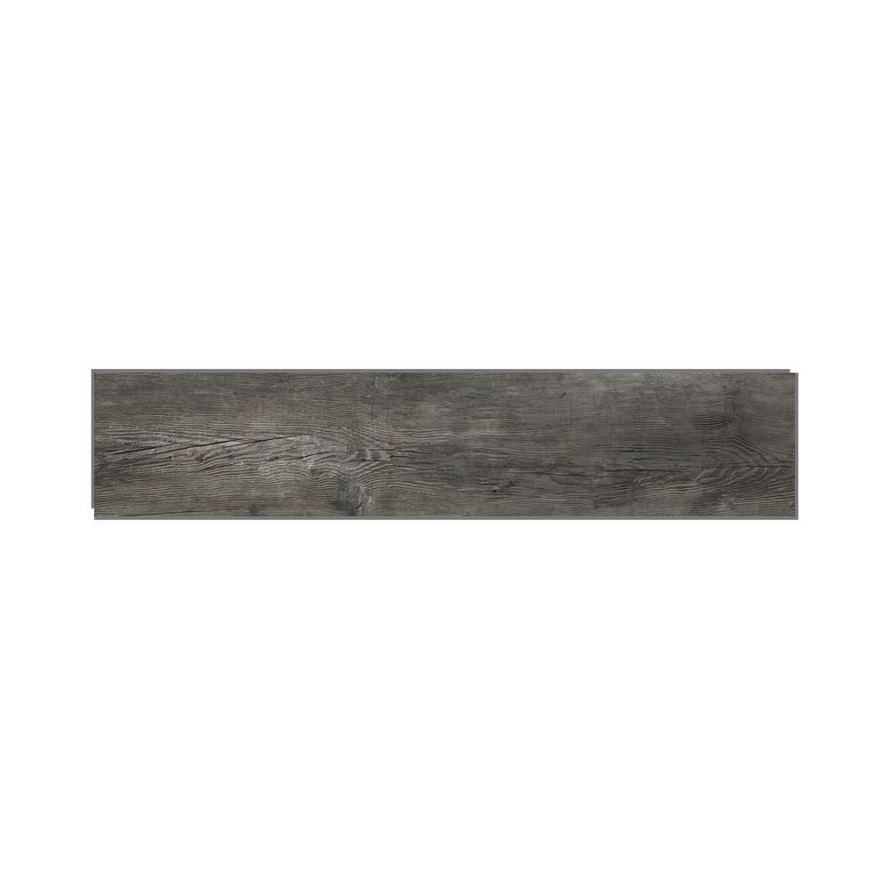 Home Decorators Collection Firview Lookout Gray 12 MIL x 7.6 in. W x 42 in. L Waterproof Luxury Vinyl Plank Flooring (914.3 sqftpallet) VTRHDFIRLOO742P