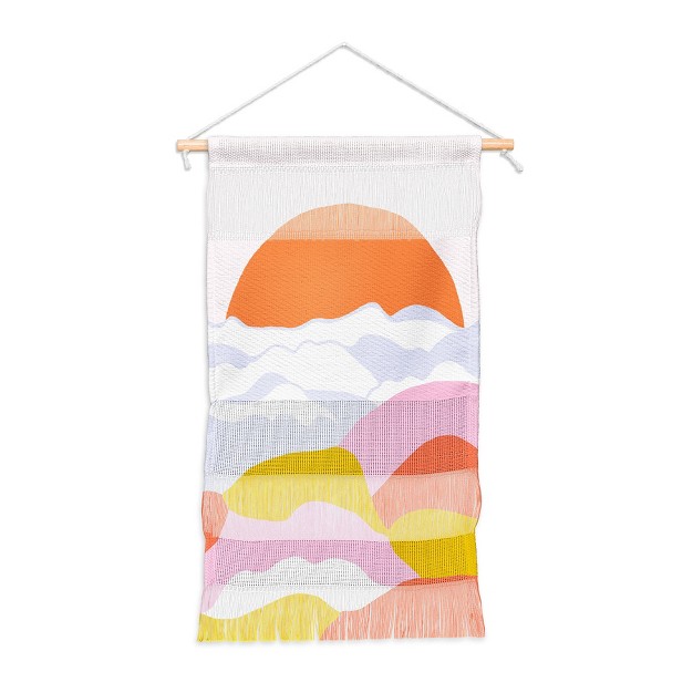 Sunshinecanteen Sunshine Above The Clouds Fiber Wall Art Society6