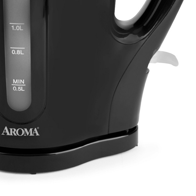 Aroma 1 7l Electric Kettle Black