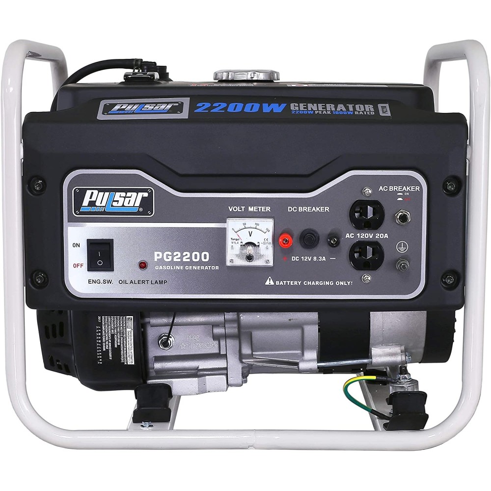 Pulsar Generator 120V 2200W 98cc 4 Stroke Gasoline Portable ;