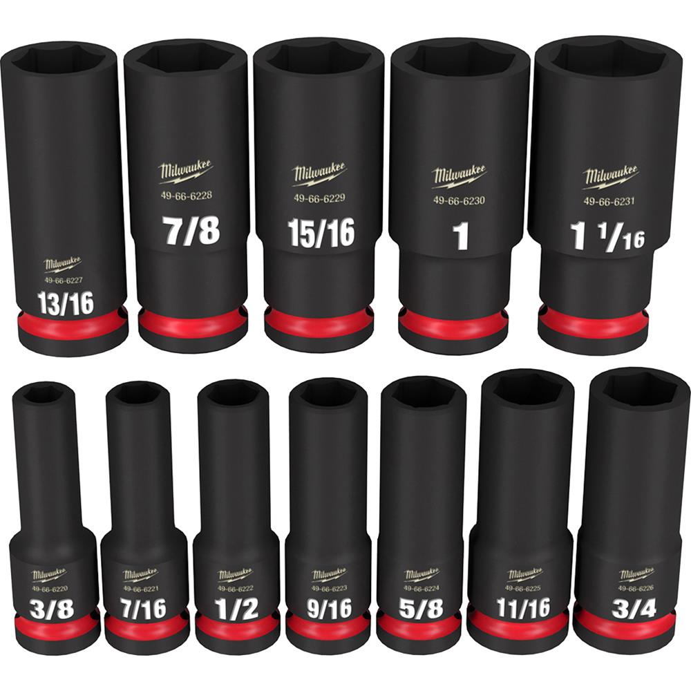 Milwaukee Tool 49-66-7011 Milwaukee SHOCKWAVE Impact Duty Sockets