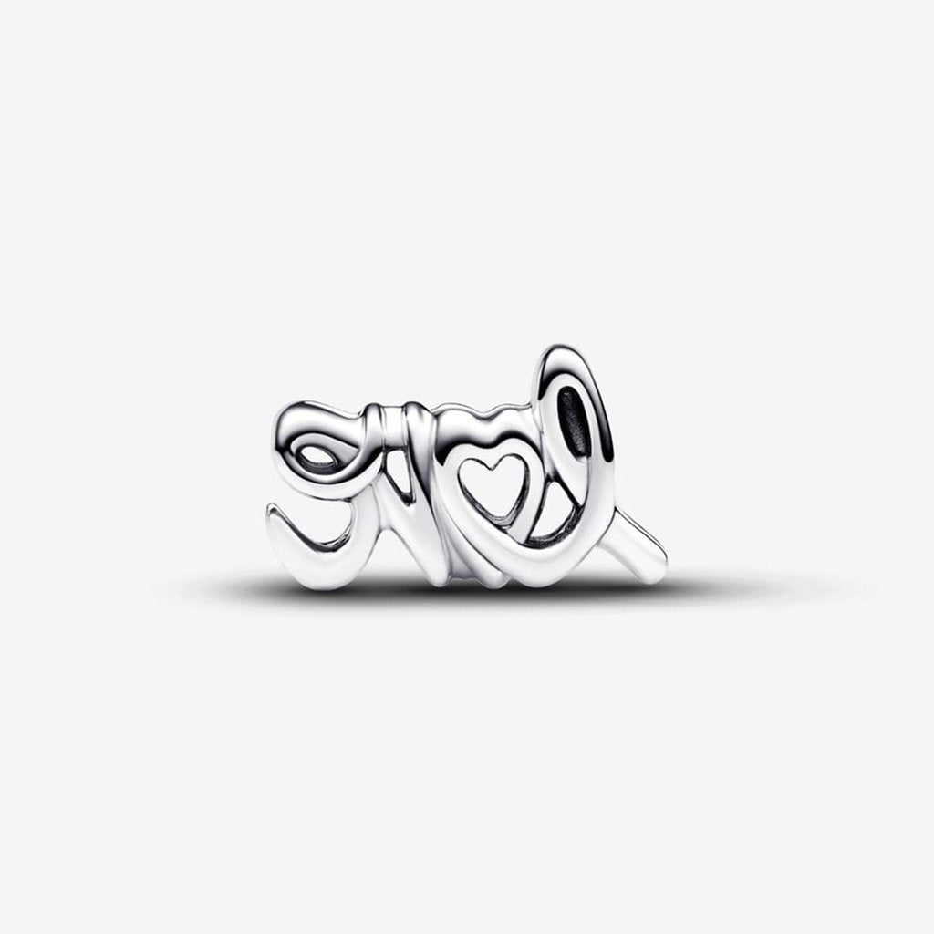 PANDORA  Handwritten Love Charm - Sterling Silver