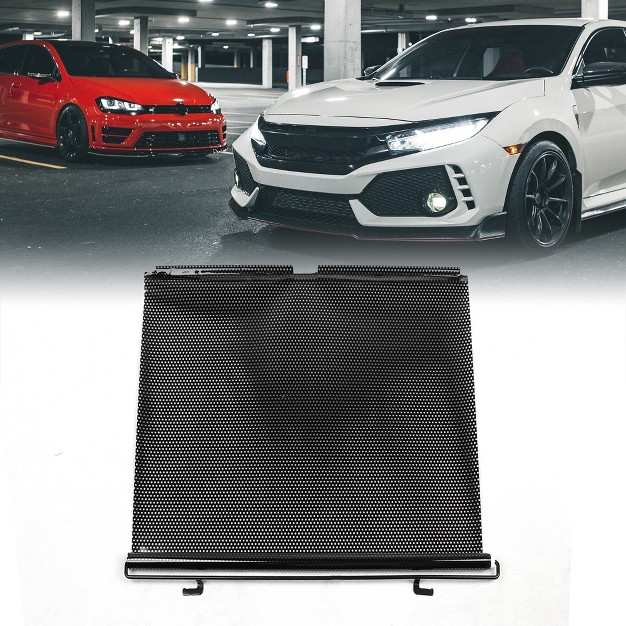 Unique Bargains Retractable Window Roller Protector Automotive Sunshades Black 1 Pc