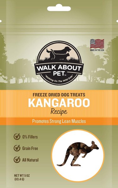 Walk About Grain-Free Freeze Dried Kangaroo Dog Treats