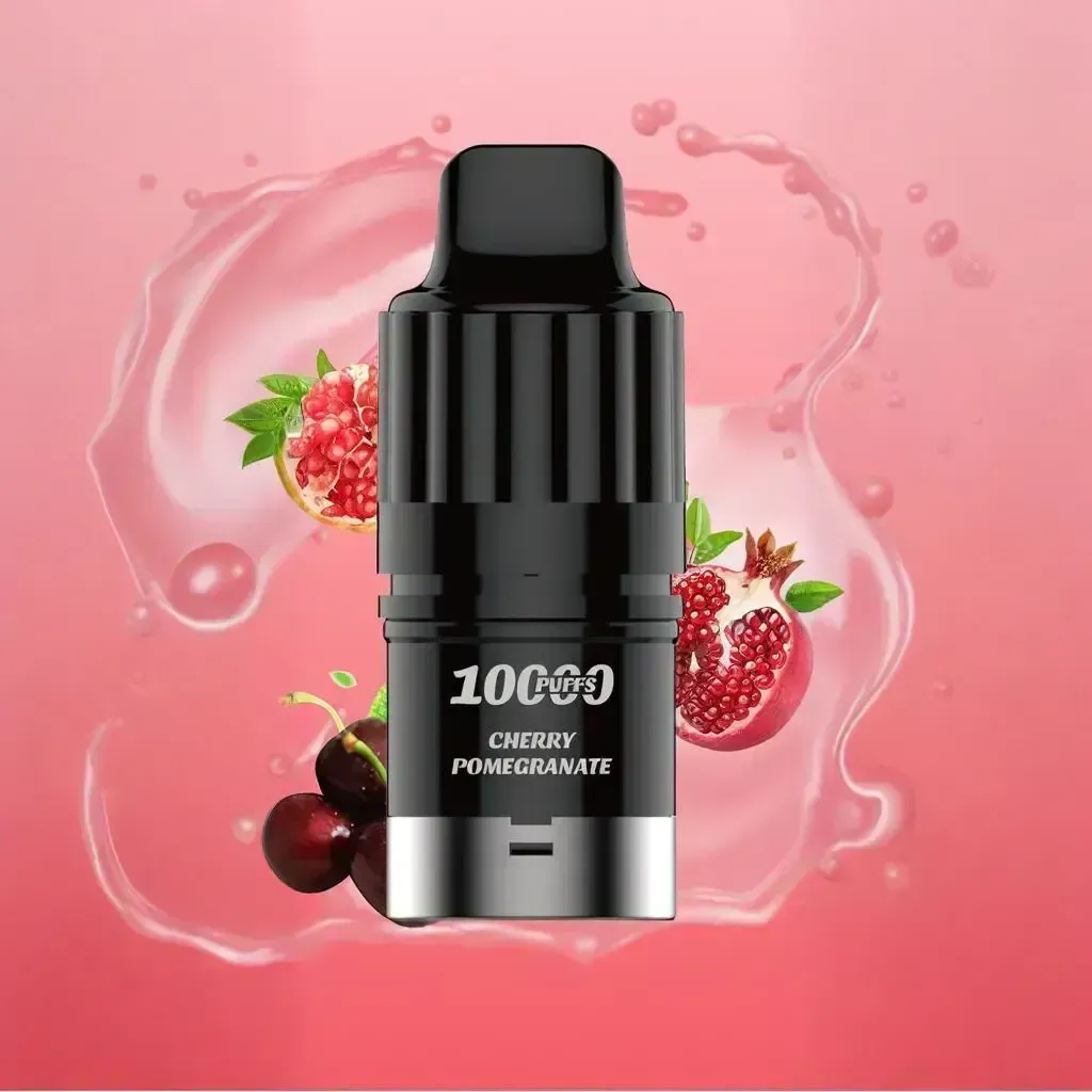 IGET BAR PLUS S3 10000 | Cherry Pomegranate: 10000 Puffs, Refillable Joy