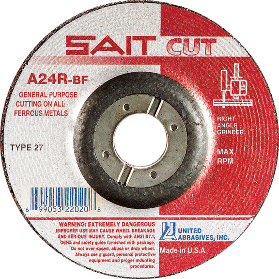 SAIT 22045 Type 27 1/8  Cutting/Notching Metal  d...