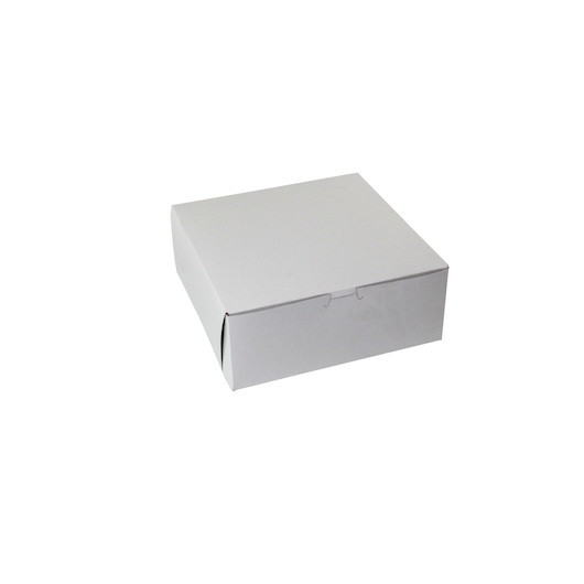 Boxit 10 Inch X 10 Inch X 4 Inch White Lock Corner...