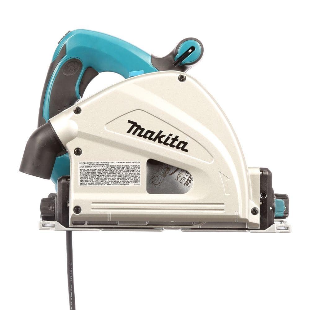 Makita 12 Amp 6-1/2 in. Corded Plunge Saw with 55 in. Guide Rail, 48T Carbide Blade and Hard Case SP6000J1