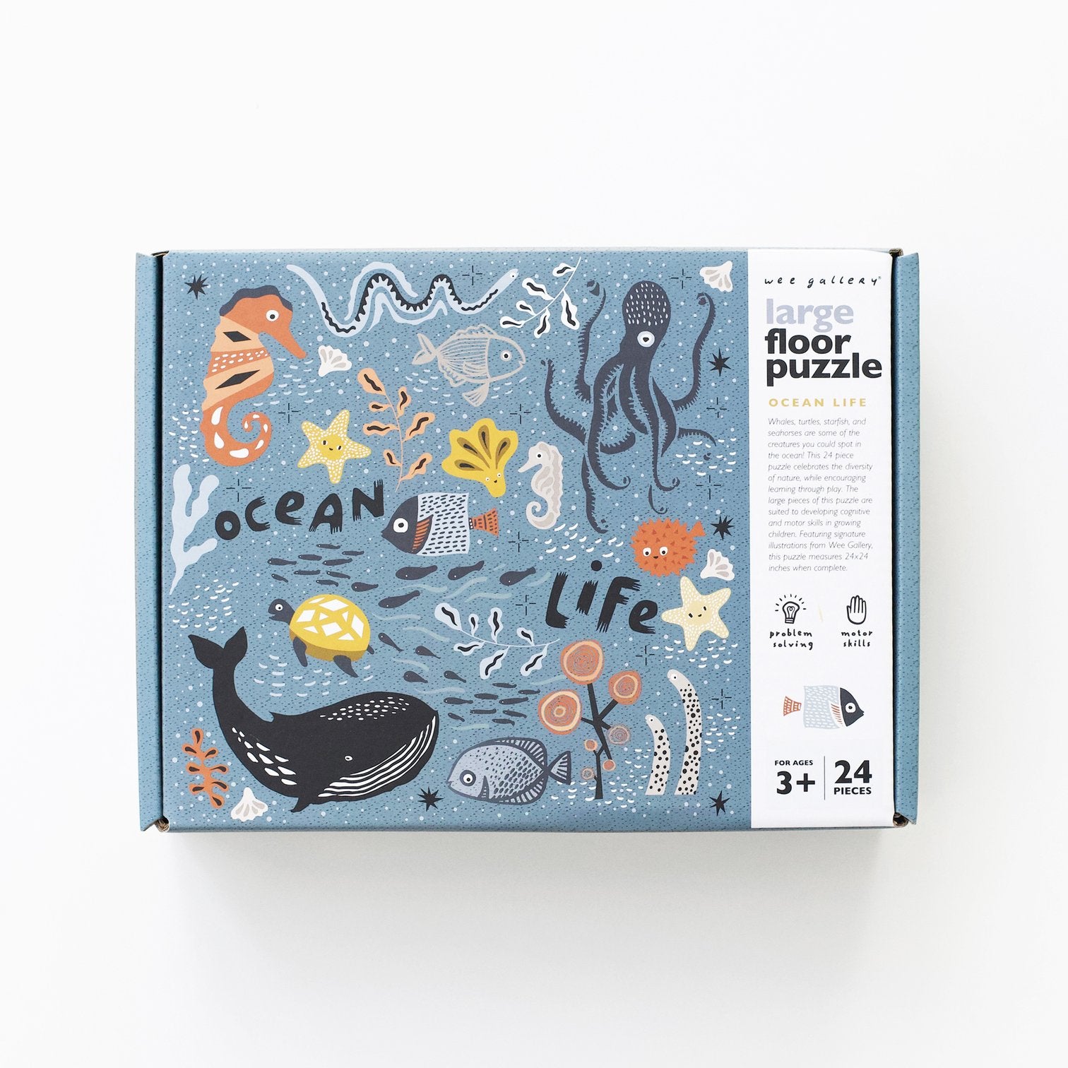 Ocean Life Floor Puzzle by Wee Gallery