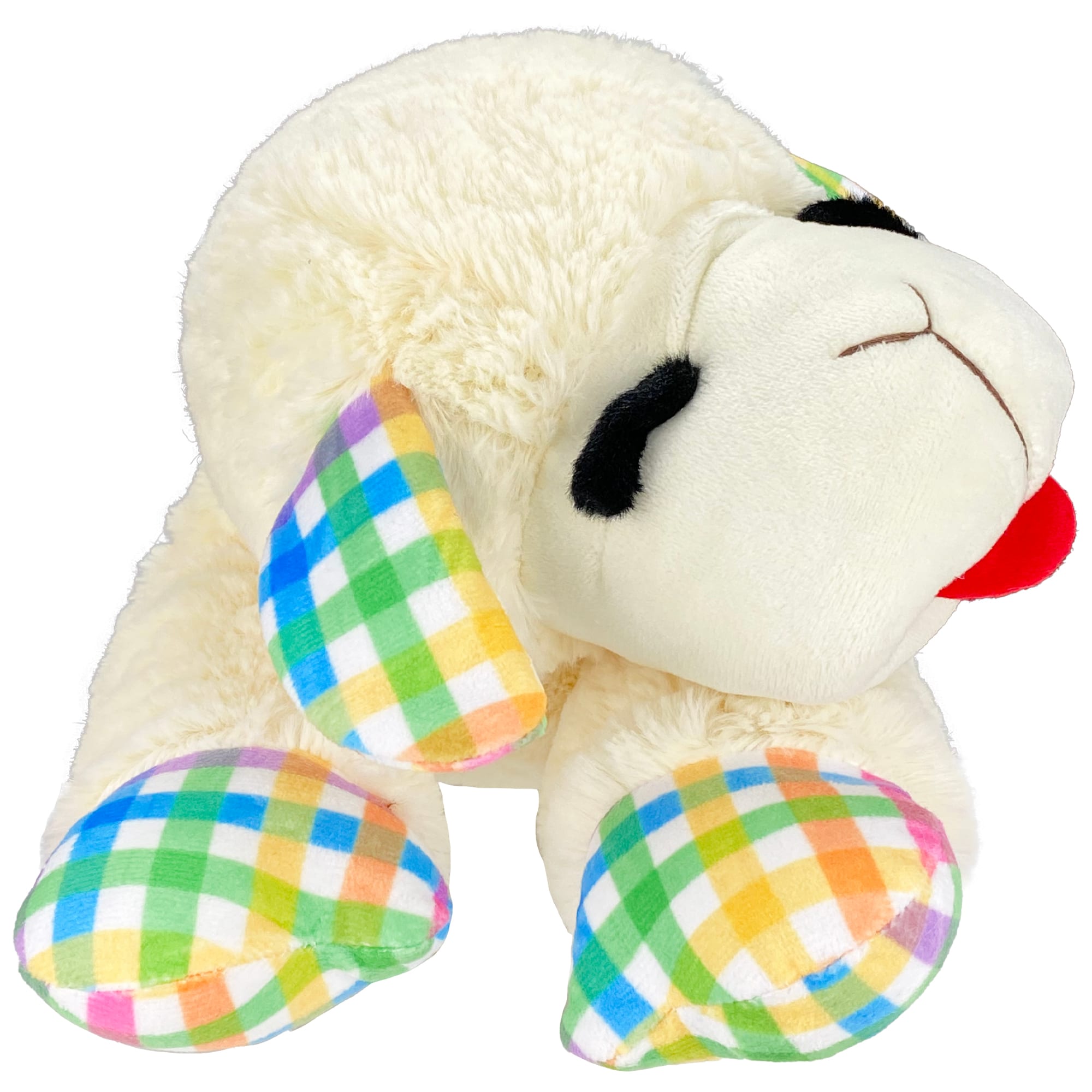 Multipet Lamb Chop Spring Dog Toy， X-Large