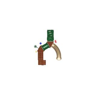 Ultra Play UPlay Today Deer Creek (Natural) Commercial Playset with Ground Spike UPLAY-002-N