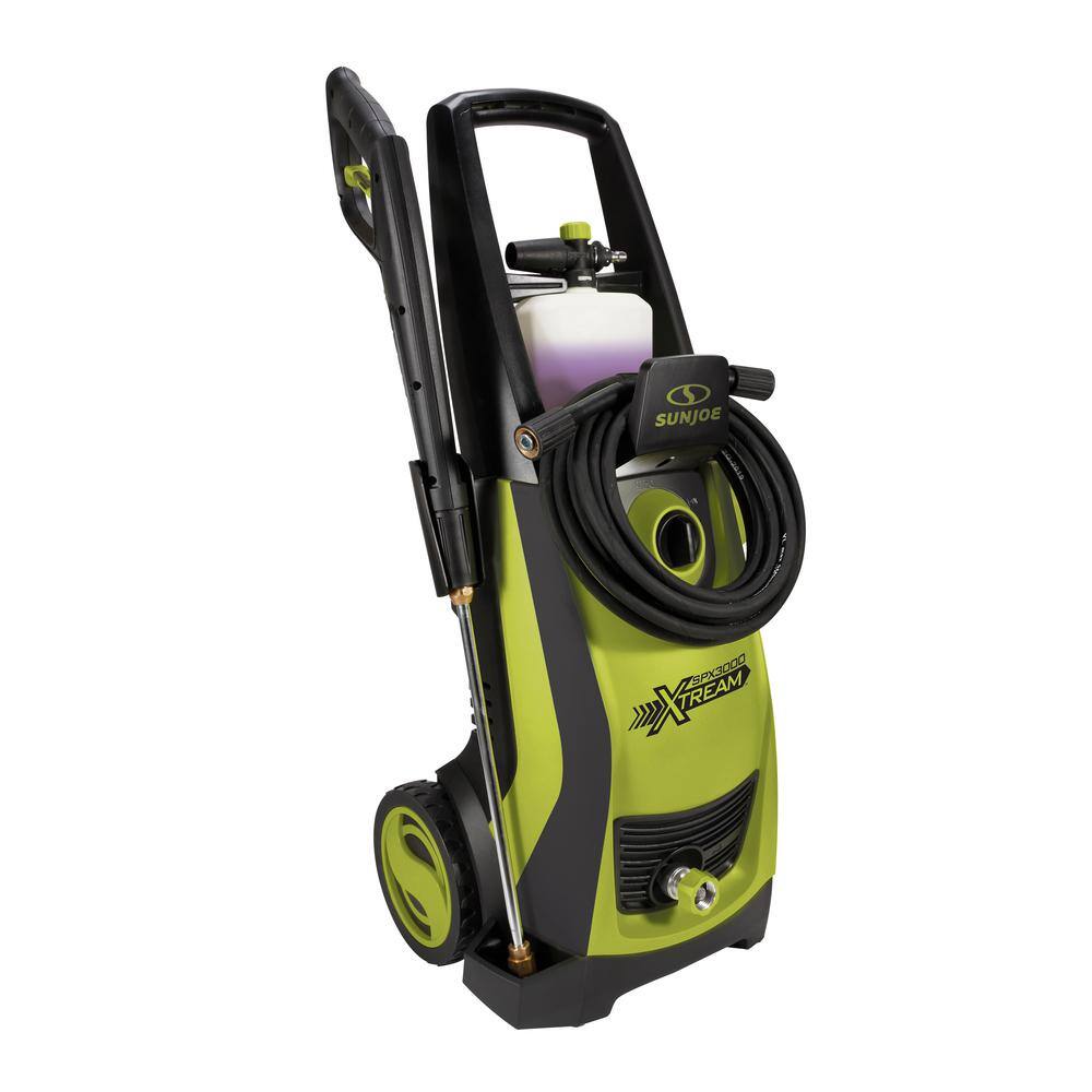 Sun Joe 1700 PSI 1.2 GPM 13 Amp Cold Water Xtream Clean Corded Electric Pressure Washer SPX3000-XT