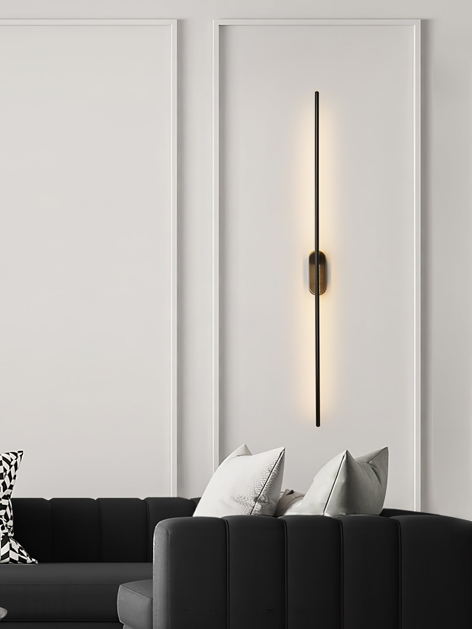 Stick Shaped Metal Sconce