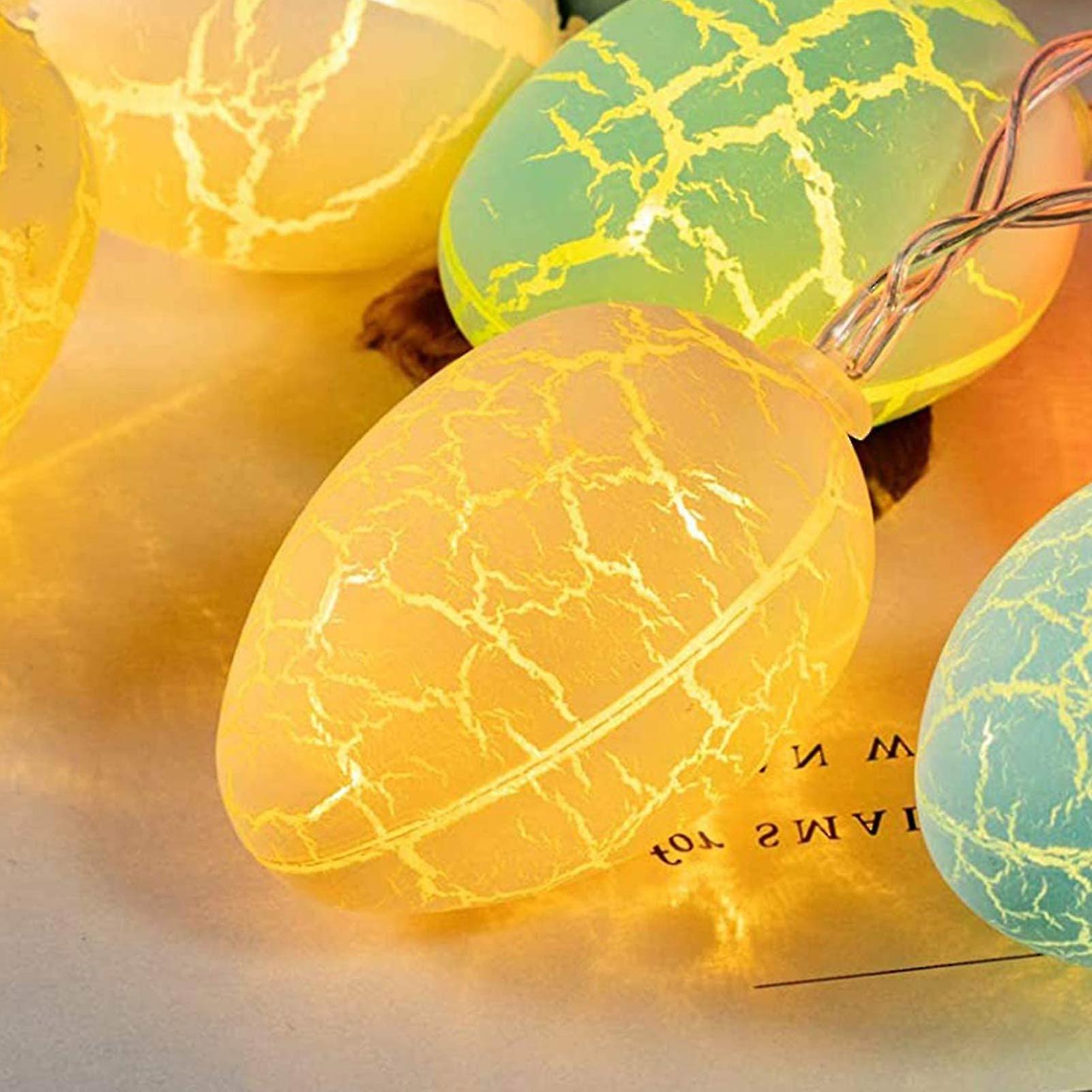 Easter Egg String Light Set Led Egg String Lamp Home Easter Party Decor