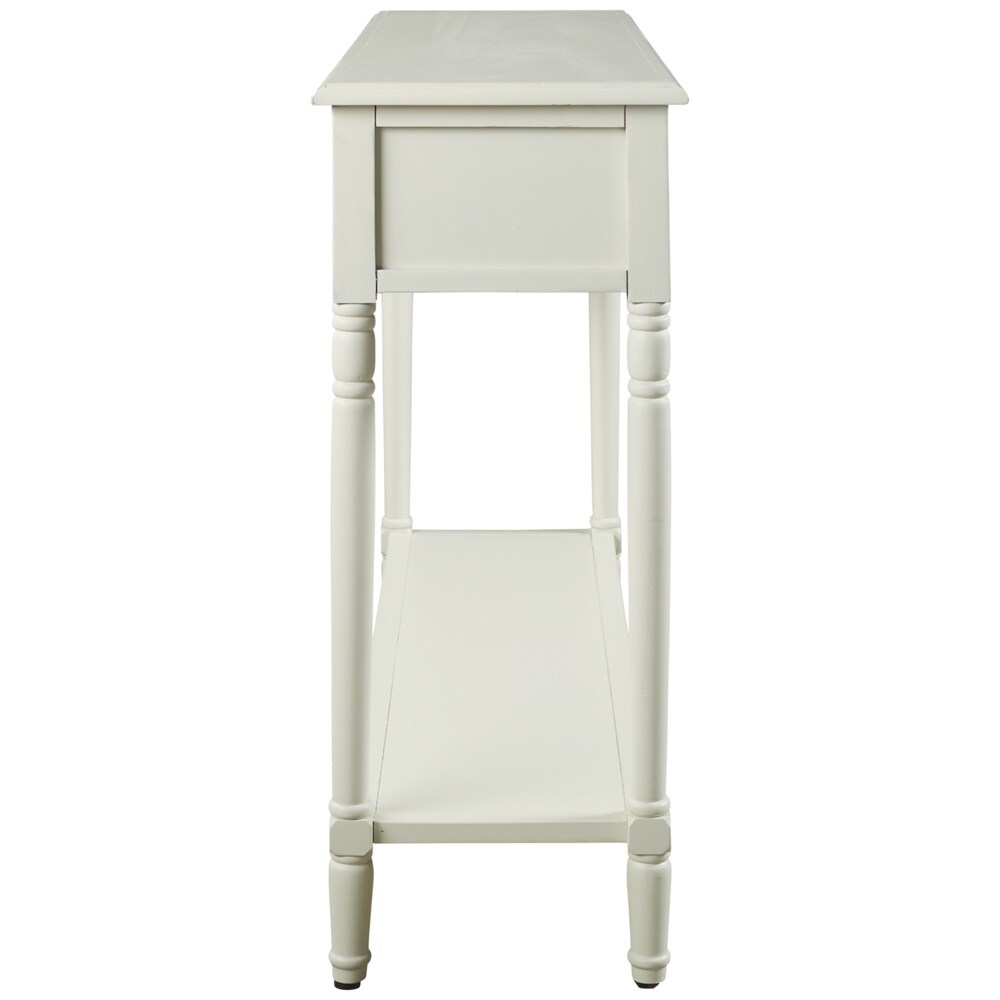 Goverton White Console Sofa Table