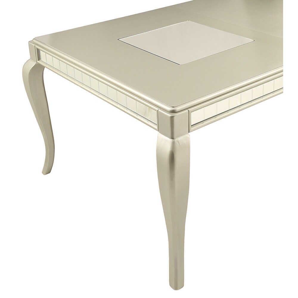 ACME Francesca Dining Table  Champagne