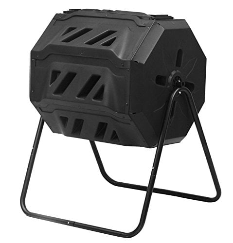 Good Ideas CW-Ecot Compost Wizard Eco Tumbler Composter, Black