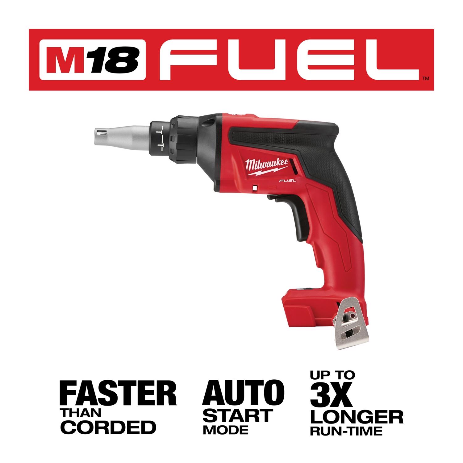 MW M18 Fuel 18 V Brushless Cordless Drywall Screw Gun Tool Only