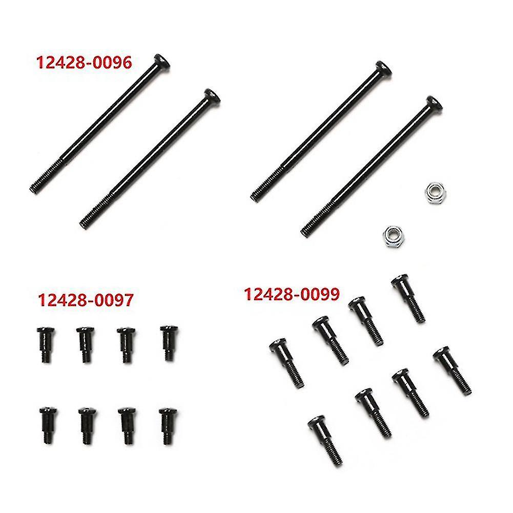 12428 Screw Rc Car Spare Parts 12428-0096/0097/0099 Pan Head Screws Screws M2.5 Screw For 12428，b