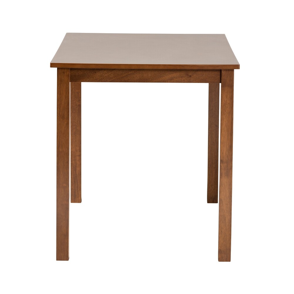 Eveline Modern Brown Finished Wood 43 Inch Dining Table