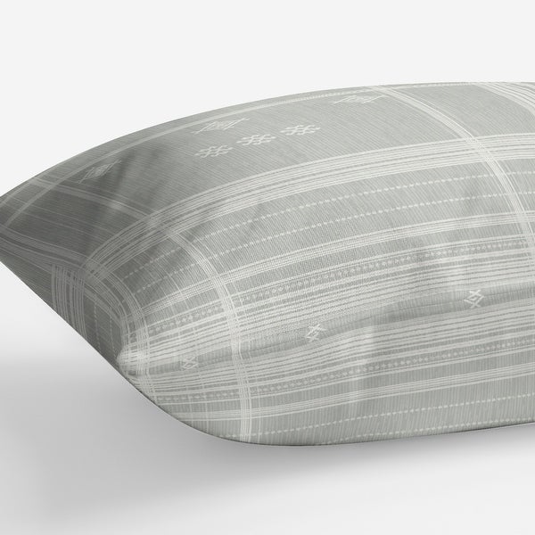 ZINA MIST Outdoor Lumbar Pillow By Kavka Designs