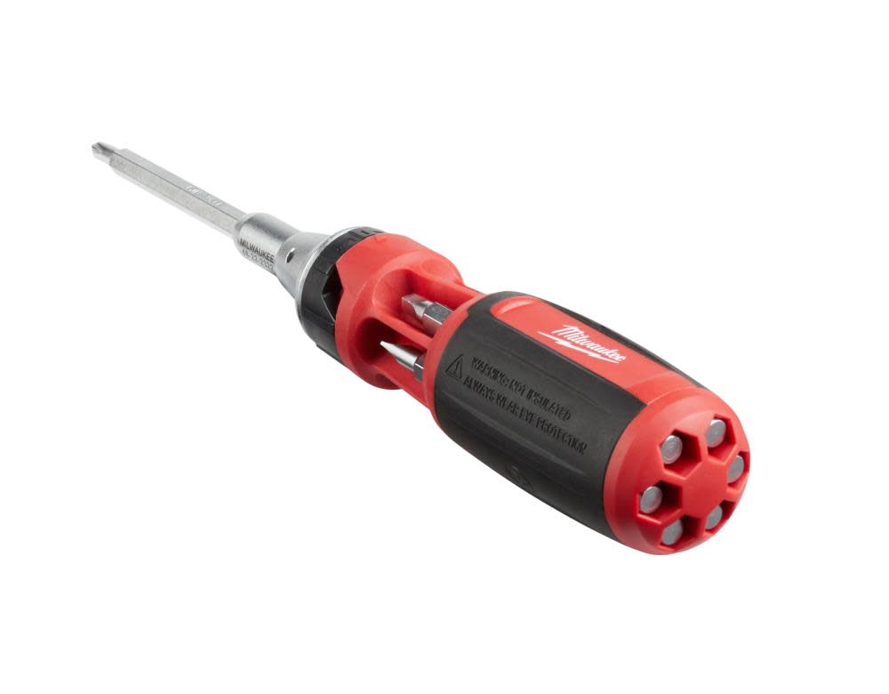 9-in-1 Square Drive Ratcheting Multi-Bit Driver