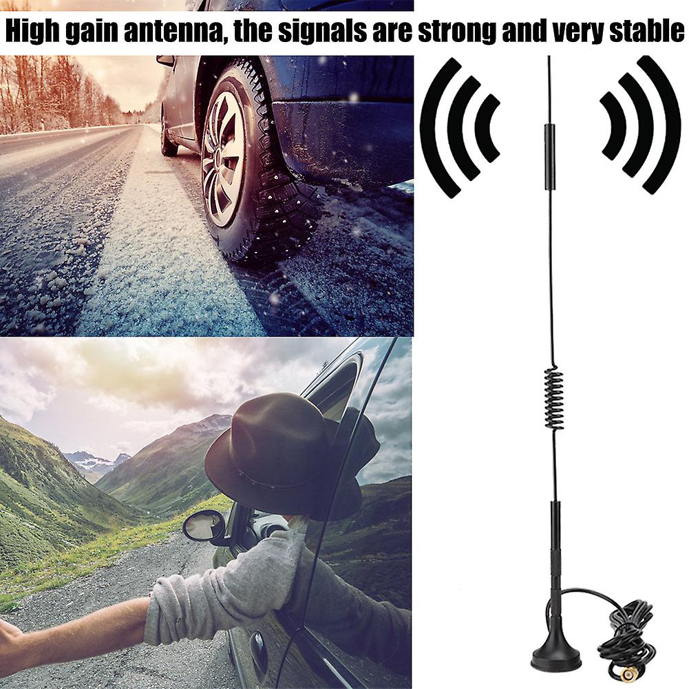 18dbi High Gain 4g/3g/gsm Lte Outdoor Antenna Magnetic Suction Antenna 700-2700mhz 36cm(5m)