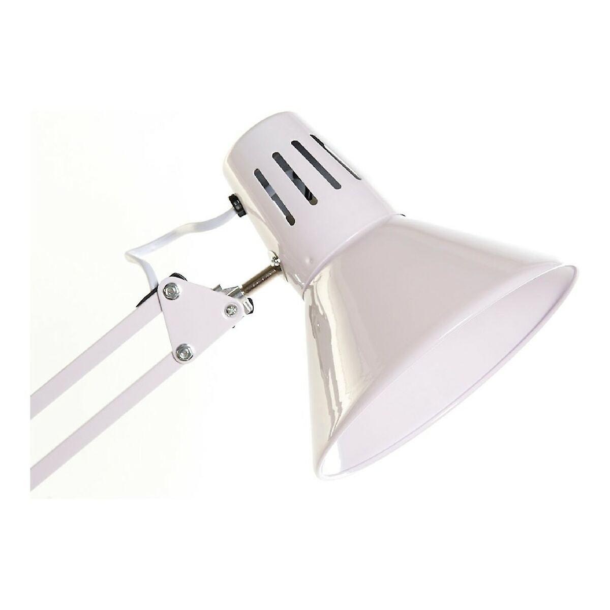 Desk lamp dkd home decor white metal (22 x 39 x 69 cm)