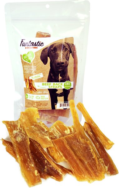 Fantastic Dog Chews Beef Backstrap Dog Chews