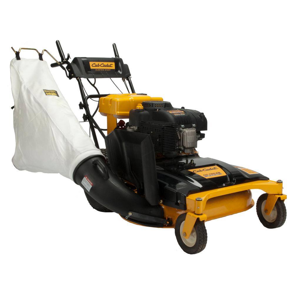 Cub Cadet Original Equipment 33 in. Side Mounted Bagger for Wide Cut Walk Behind Lawn Mowers (2007 and After) 19A20001100