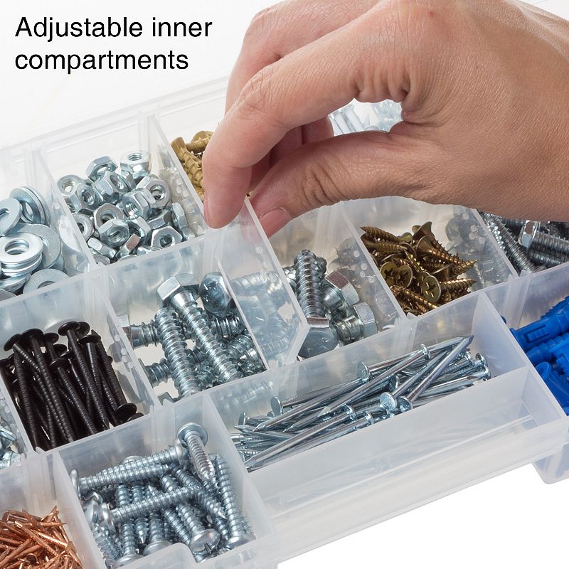 Stalwart Tool Organizer Storage Box