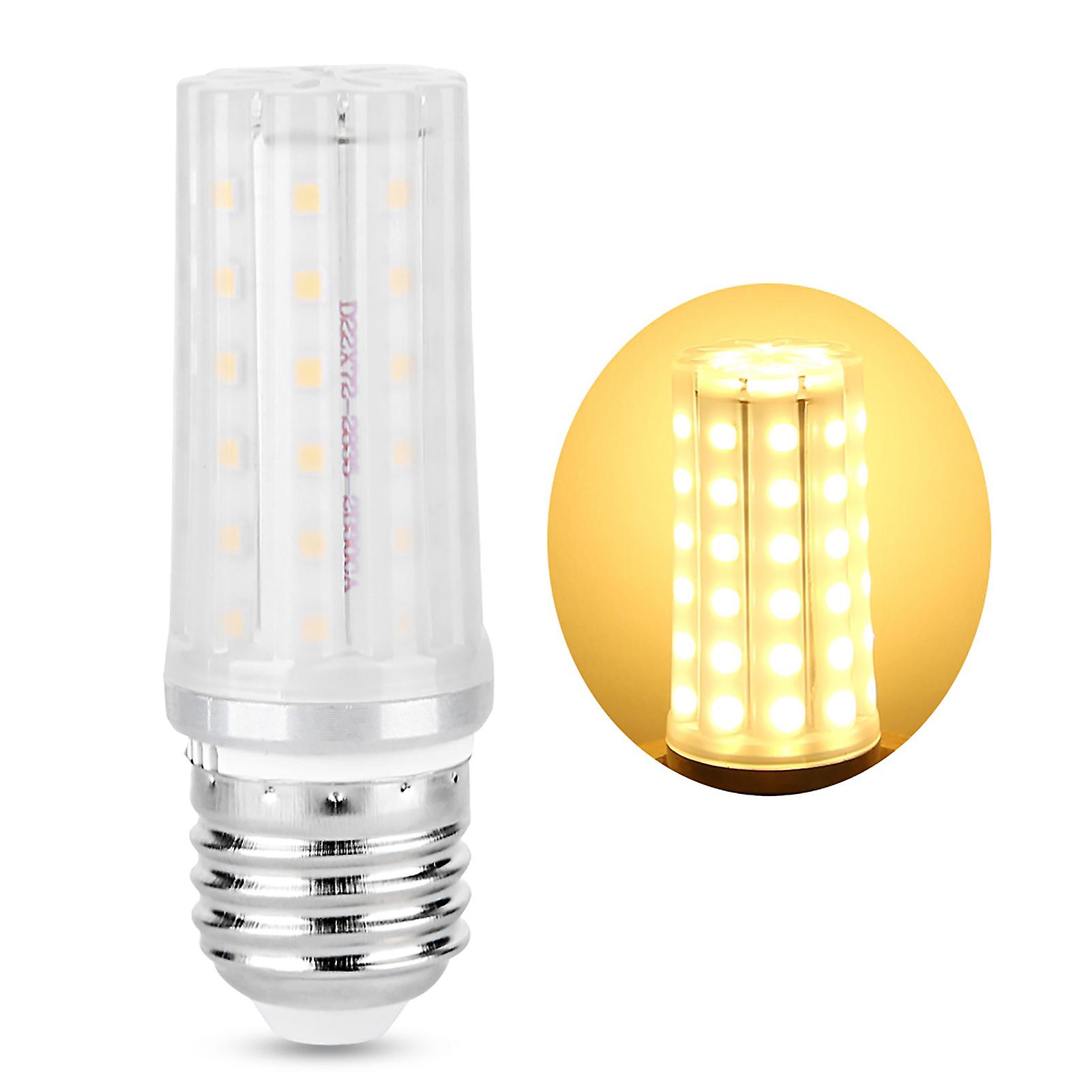 AC185-265V E27 8W LED Corn Bulb Ceramic Lamp Light for Home Hotel Office Shop Warm White