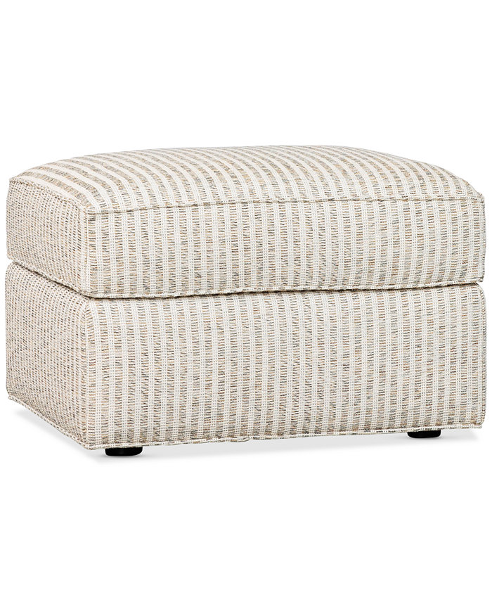 Furniture Jalia Fabric Chair Ottoman