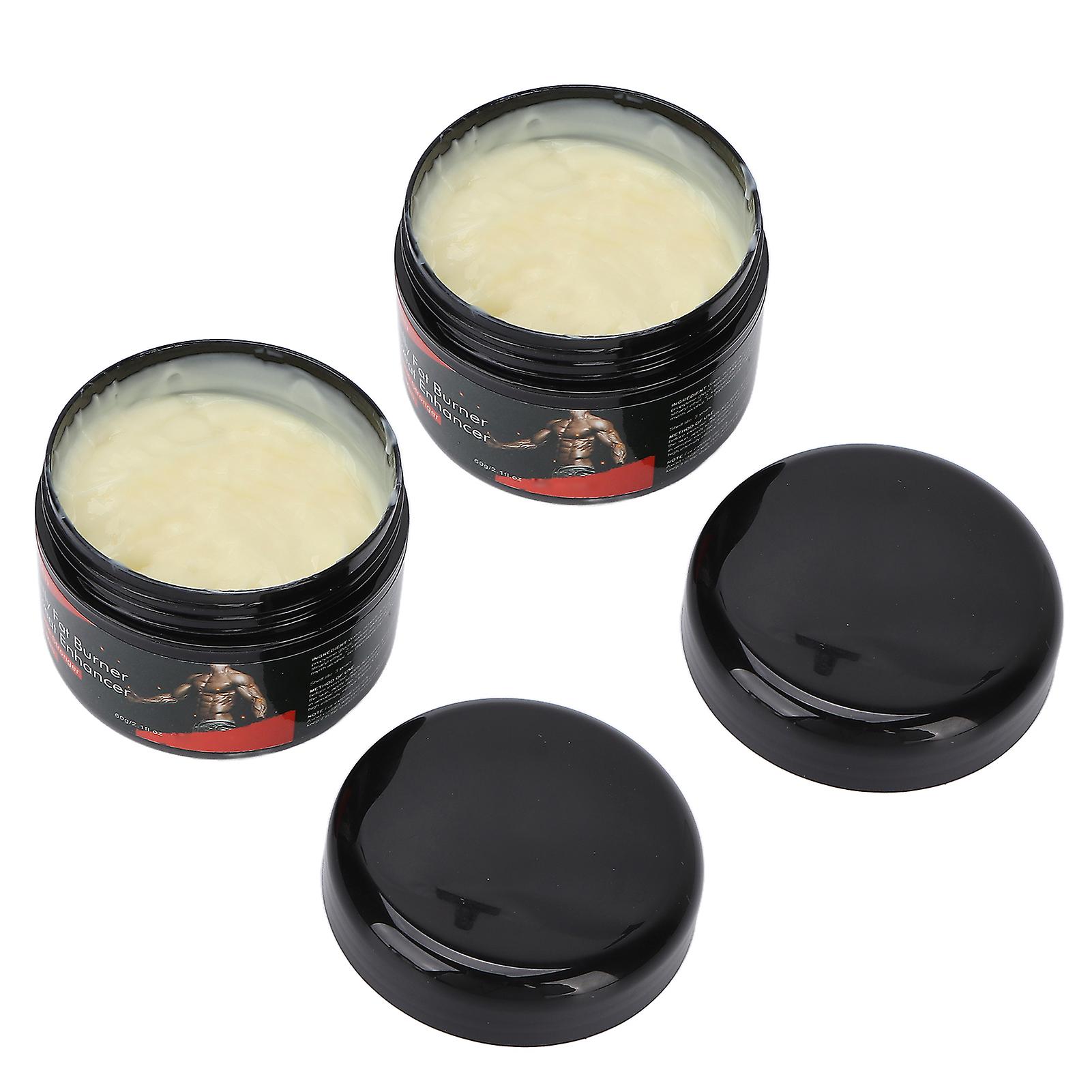 2pcs Hot Sweat Cream Improve Exercise Efficiency Soothe Muscles Burn Calories Slimming Cream For Fitness 60g