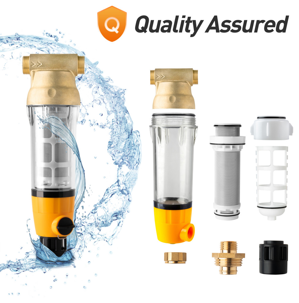 iSpring WSP B Series Large Spin down Sediment Water Filter w/ Scraper   Contemporary   Water Filtration Systems   by iSpring Water Systems  Houzz