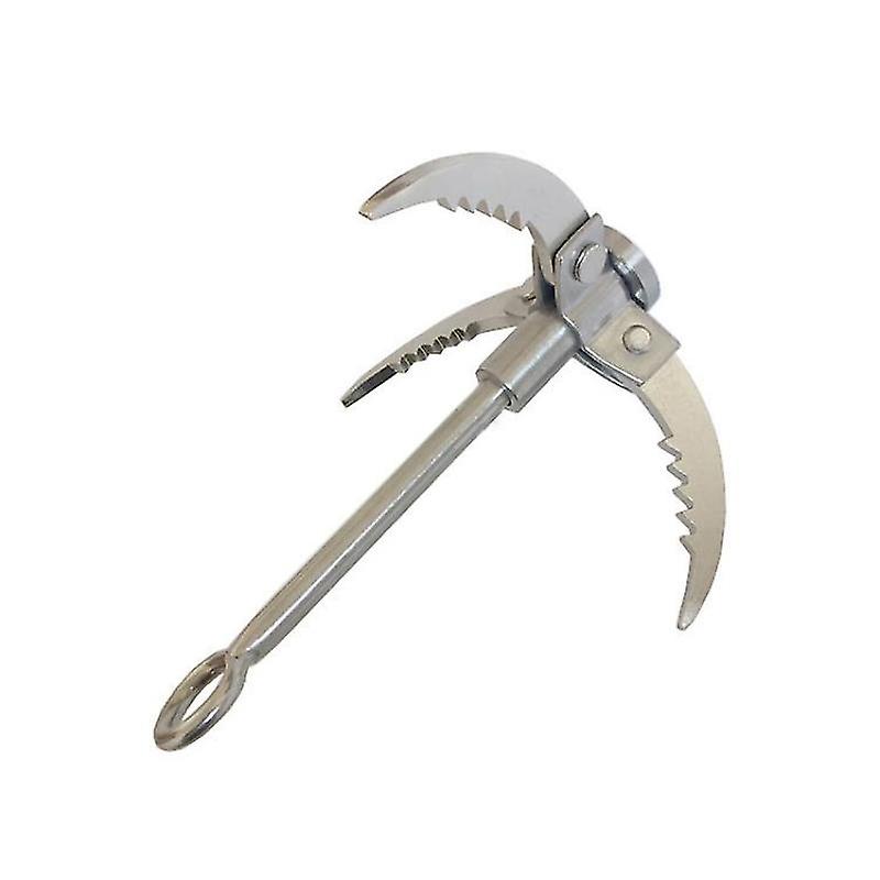 Yinhe Heavy Duty Survival Grappling Hook Multifunctional Grapple Hook Stainless Steel Folding Claws Survival Gear - Outdoor Camping Hiking Tree Rock