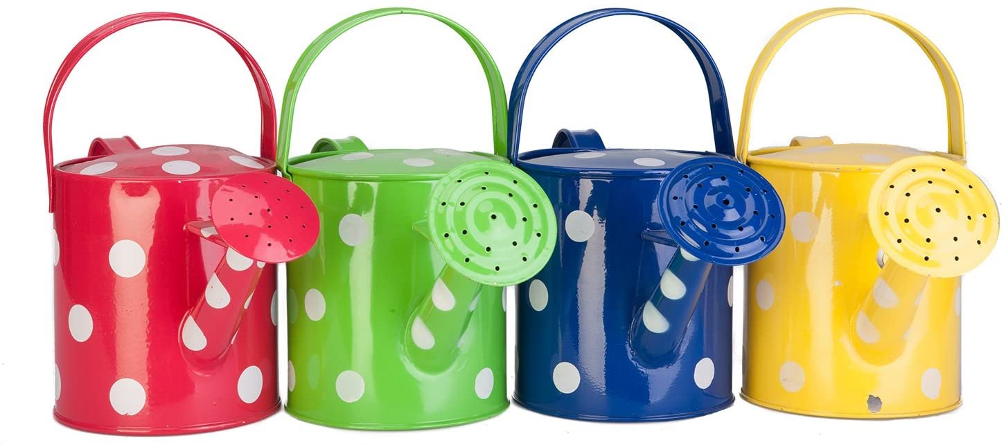 PANACEA PRODUCTS CORP 1/2 gallon, Polka Dot Watering Can, Color may vary