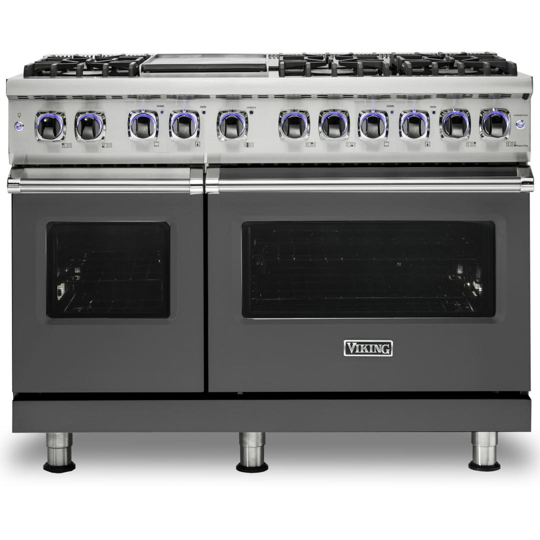 Viking 48-inch Freestanding Dual-Fuel Range with Elevation Burners CVDR7482-6GDGLP