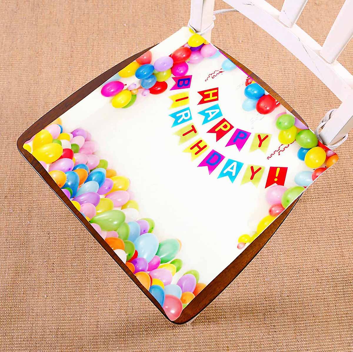 Birthday Party Chair Pads Chair Mat Seat Cushion Chair Cushion Floor Cushion 50x50 Cm