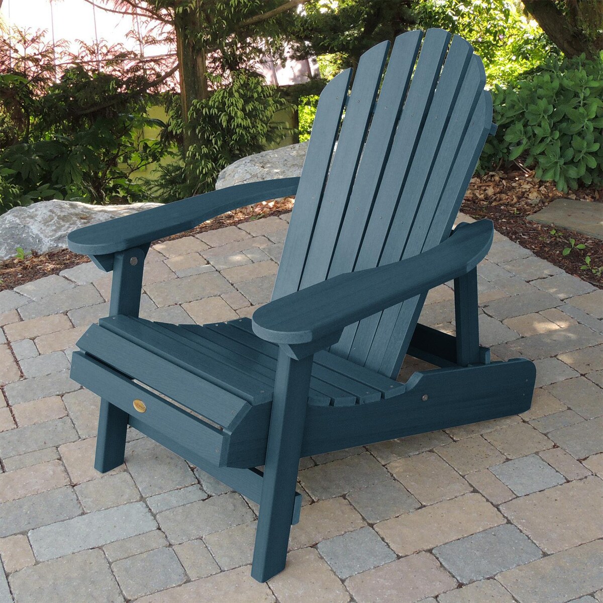 Lakeview Dream Bay Folding and Reclining Adirondack Chair