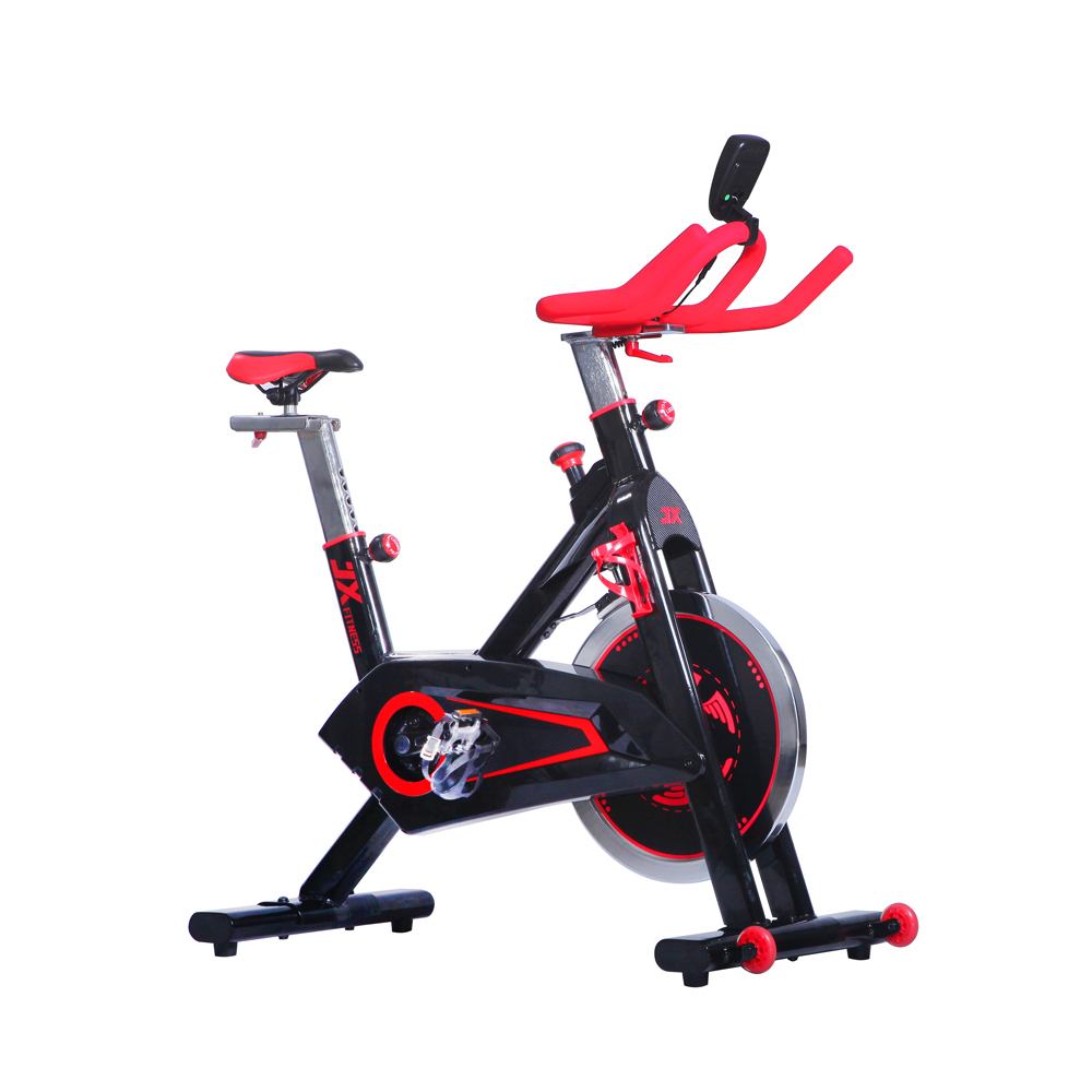 Spinning bike stationary bike for home with silent belt drive  heavy flywheel exercise bike