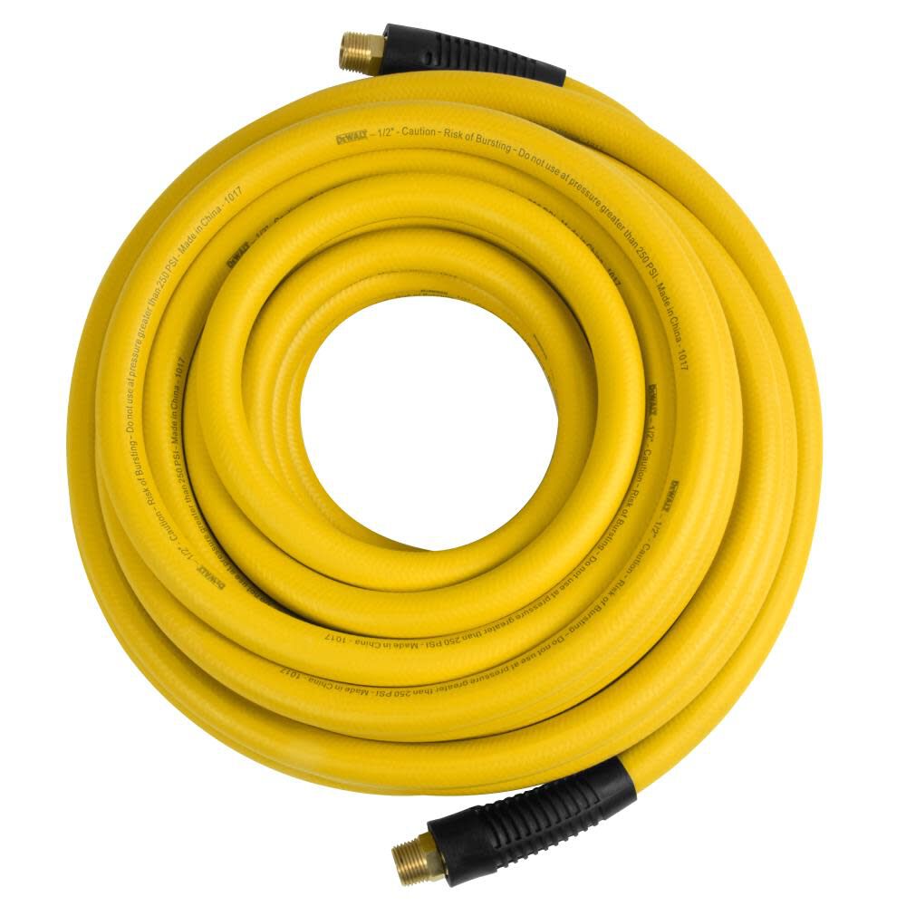 DEWALT 1/2 in. x 50 ft. Premium Rubber Hose DXCM012-0203 from DEWALT