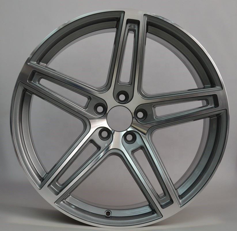 Gun Metal Machined Face Aftermarket Passenger Car Wheels 18~22 inch 5x114/120 oy Rims Hot Sale