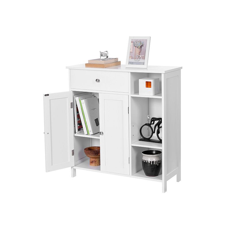 Bathroom Floor Cabinet， Freestanding Storage Cabinet With Drawer